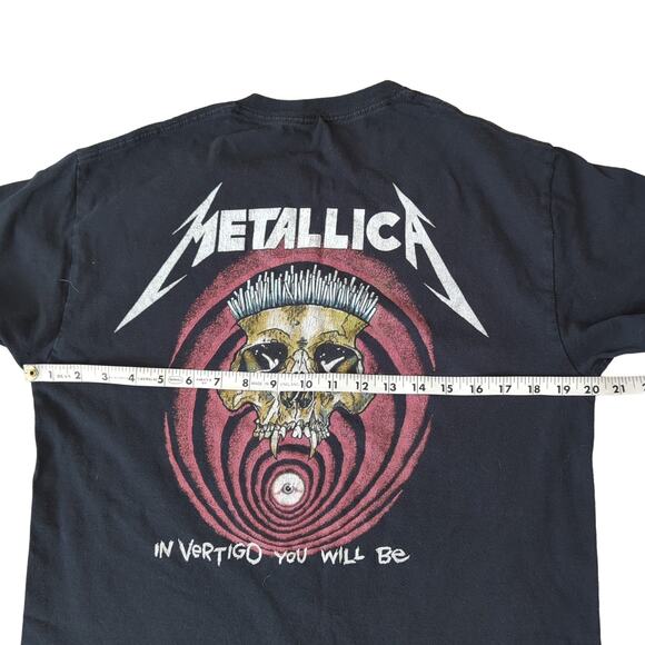 Vintage 80s 90s Double Sided Metallica Pushead "Shortest Straw" Concert Band Tee - Picture 3 of 7